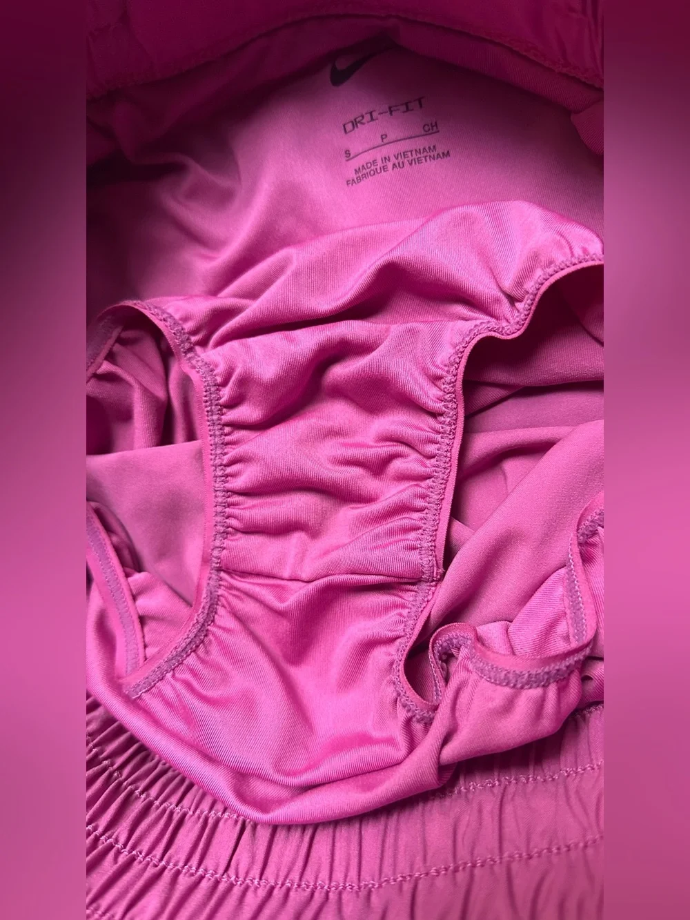 Nike Women's Pink Performance Running Shorts - Size Small Orangetheory